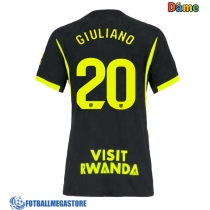 Fotballdrakt Dame Atletico Madrid Giuliano Simeone #20 Bortedrakt 2026-27 Kortermet